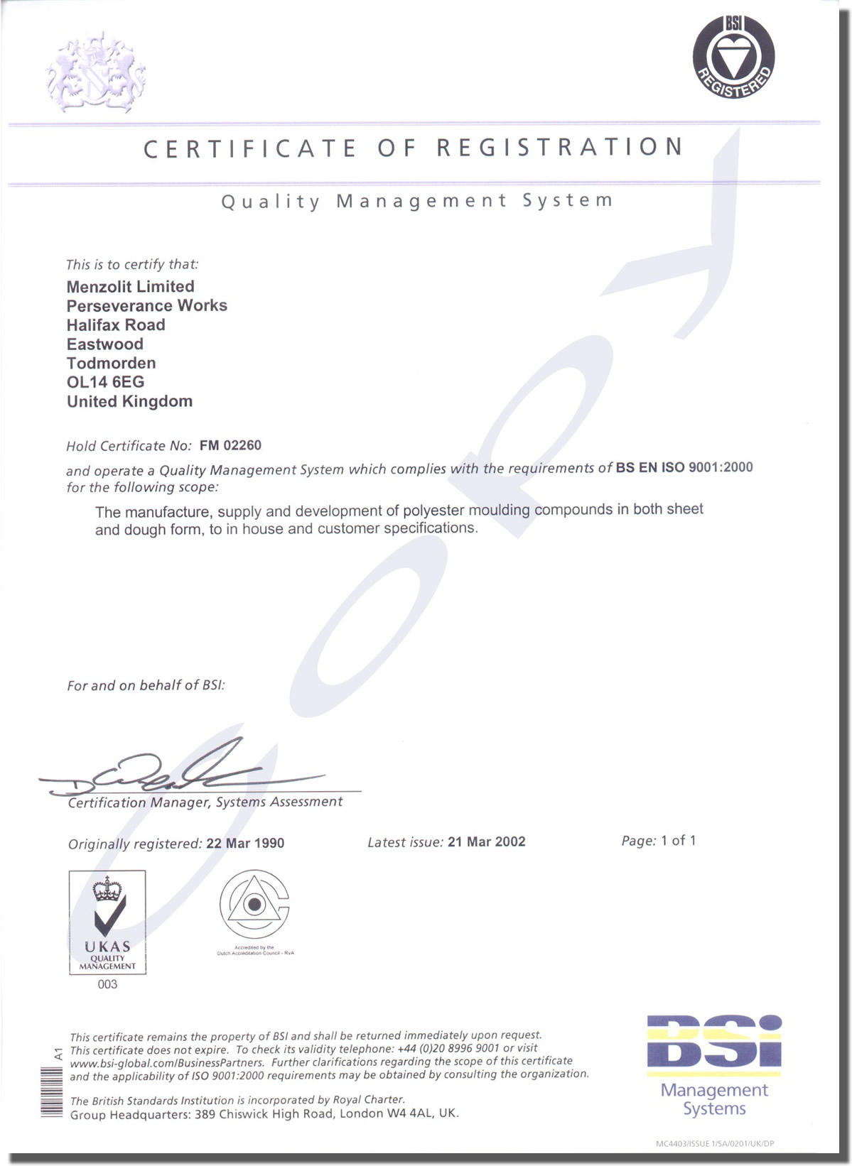 Bsi Iso 14001